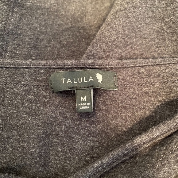 Talula Grey Spaghetti Strap Tank Top with Bust Detail - Picture 3 of 3